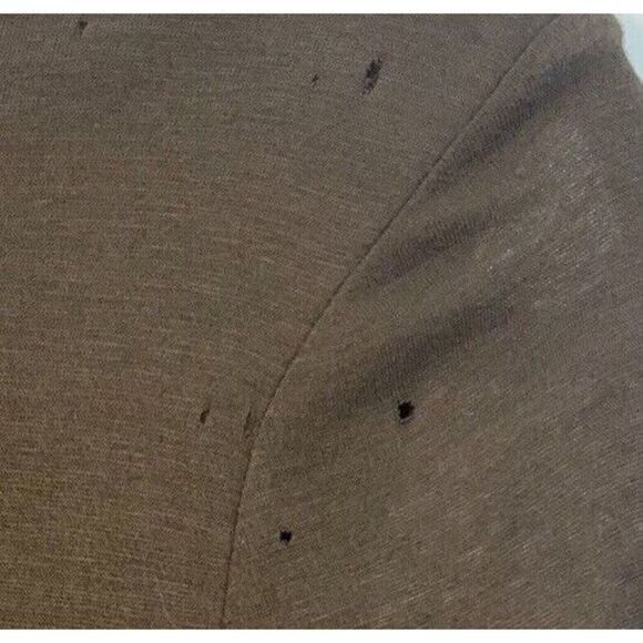 A.L.C virgin wool blend long sleeve rouching at hem size small - Picture 9 of 15